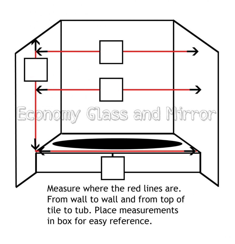 How To Measure For Your New Shower Or Windows Economy Glass